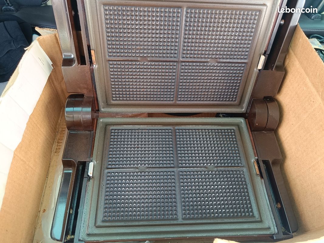 Appareil super croque gaufre Tefal vintage (image 3)