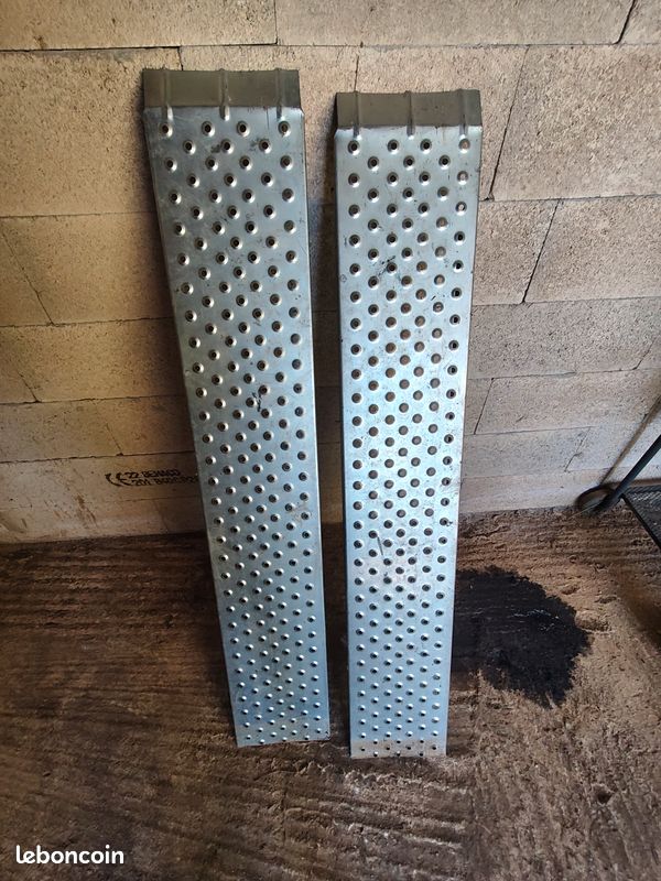 Lot de 2 rampes pour quad, tracteur tondeuse (image 1)