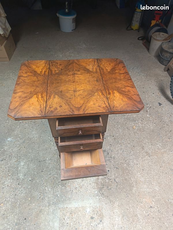 Table de chevet style Louis philippe (image 2)