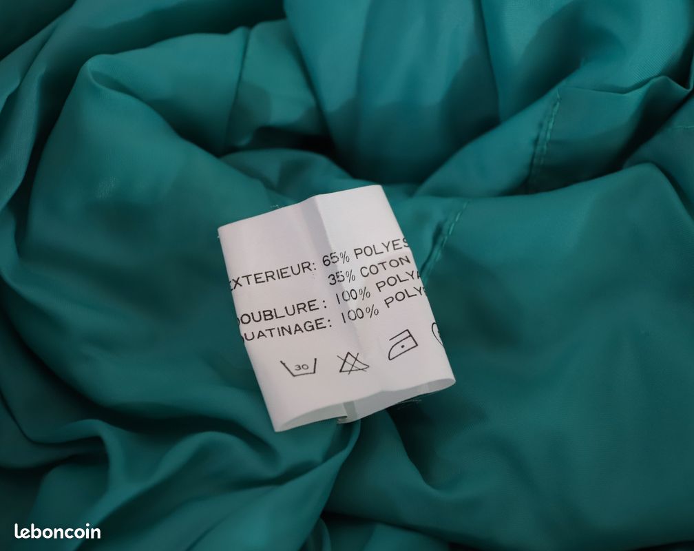 Combinaison De Ski Quechua - Taille M (38/40) - Bleu Gris Et Blanc - Occasion Très Bon état