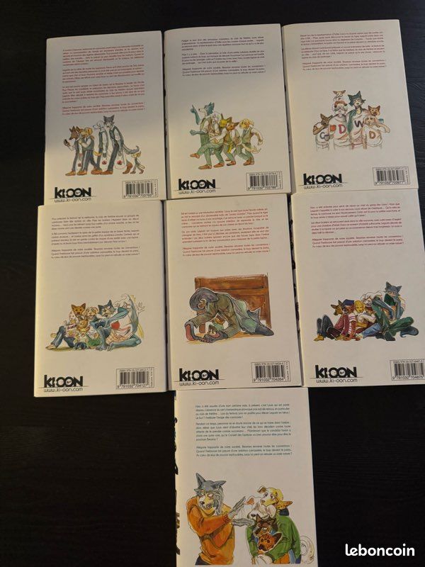 Beastars Manga Tome 1 à 7 (image 2)
