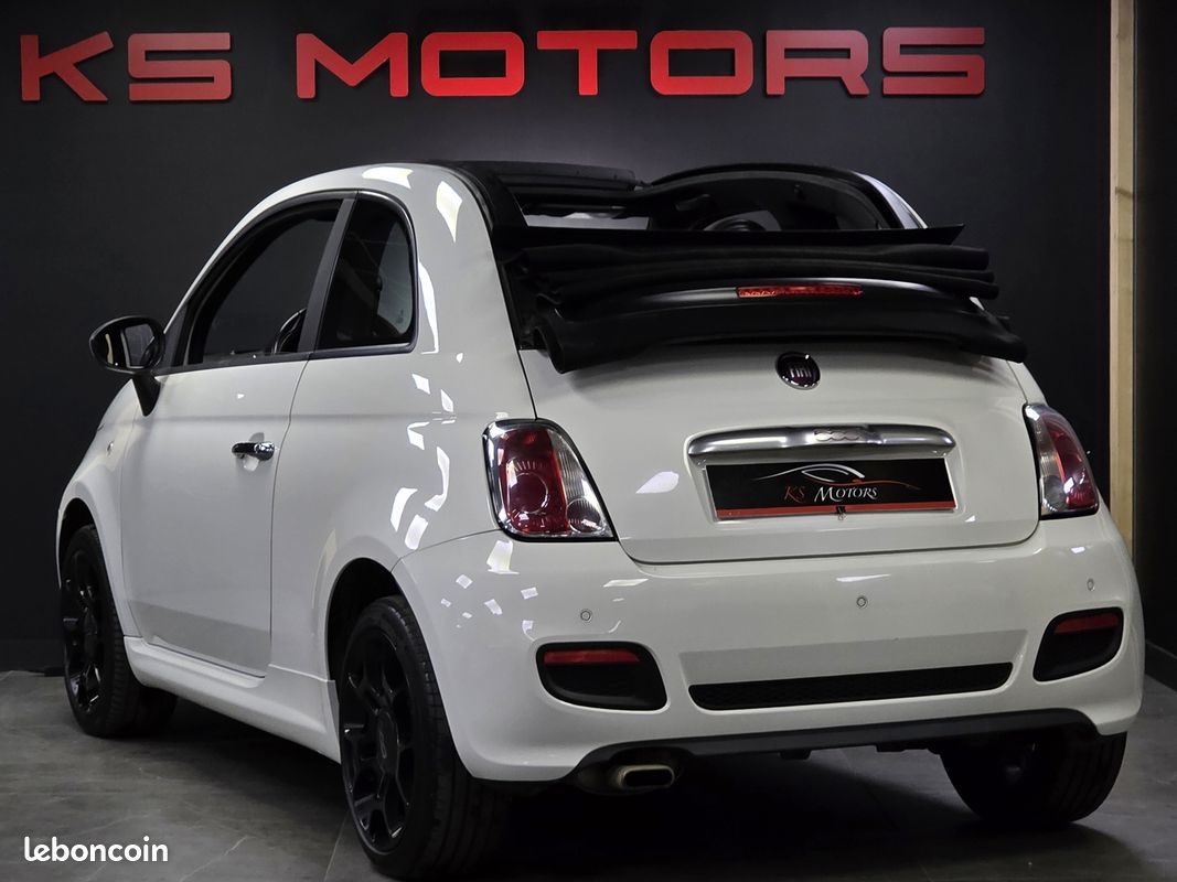 Fiat 500C 1.2 8V 69CH CABRIOLET (KS MOTORS) (image 12)