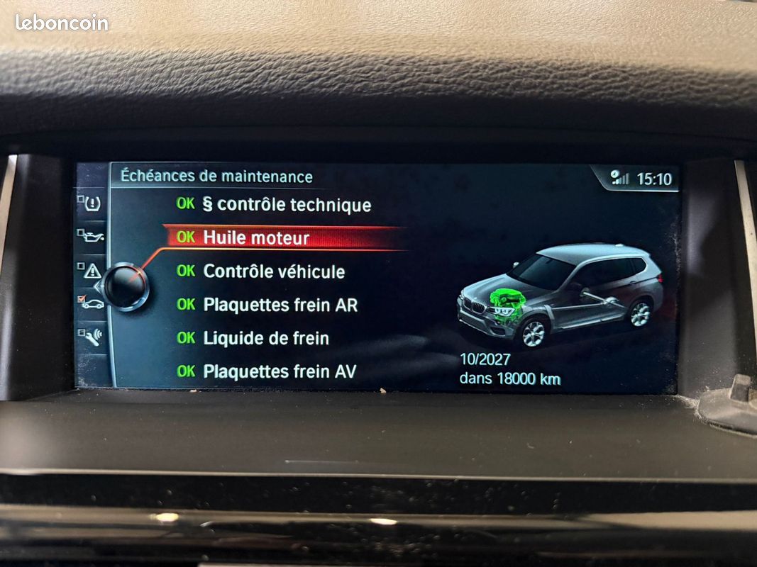 BMW X3 F25 LCI xDrive20d 2.L 190CH xLine A (image 24)
