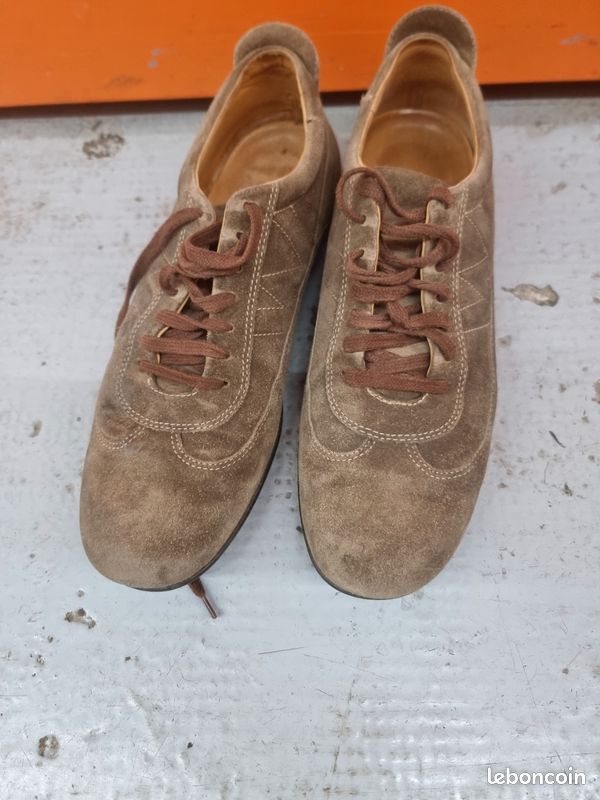 Chaussures à lacets J.M.Weston daim (image 7)