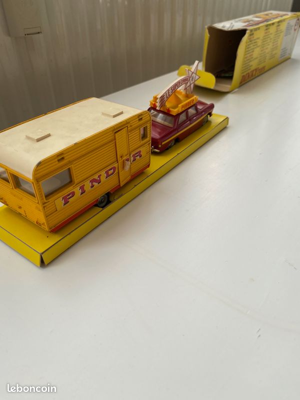 Dinky Toys - Caravane Pinder - Réf 564 - Meccano France - Échelle 1/43 - Occasion