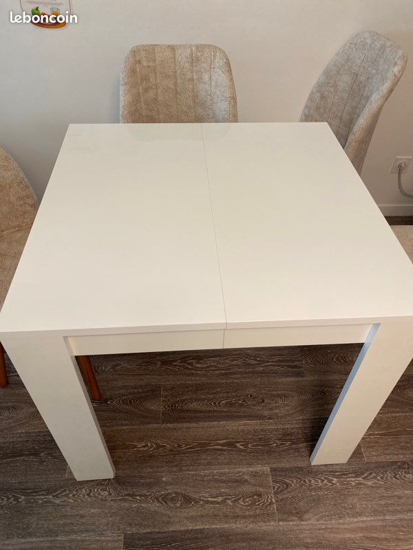 Table à manger avec double rallonge (image 3)