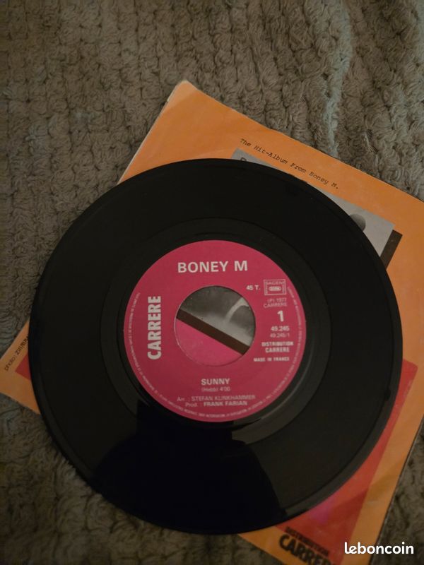 Vinyle 45 t boney M (image 3)
