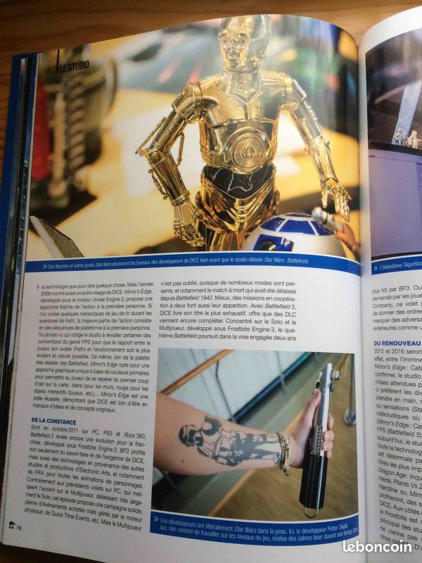 🎥🎬 🎞 La guerre des étoiles, l'univers de Star Wars 🎞 Book-livre Ciné 🎞 1999 (image 3)