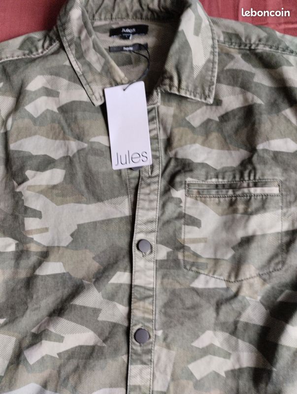 Chemise type militaire taille L (image 4)