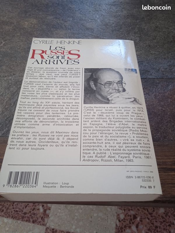LES RUSSES SONT ARRIVÉS de CYRILLE HENKINE (image 2)