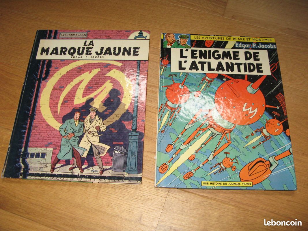 Black et Mortimer 2 albums 1970 (image 1)