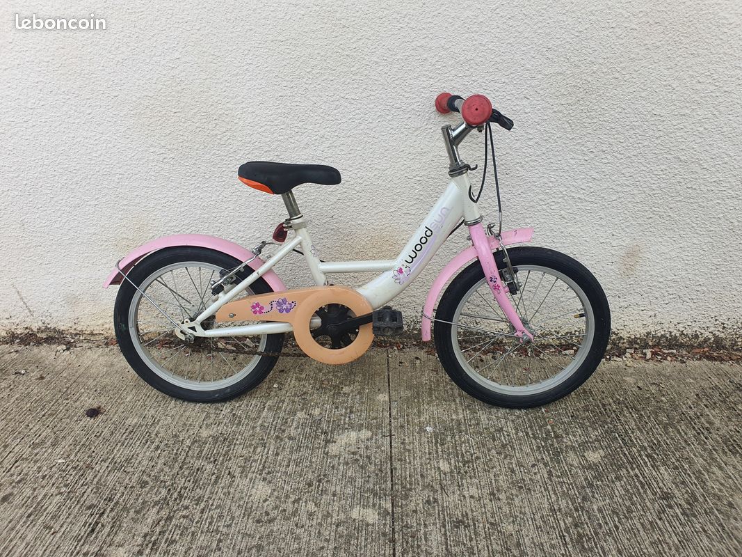 🚴🏼 Vélo Woodsun enfant 16 pouces rose Vélos