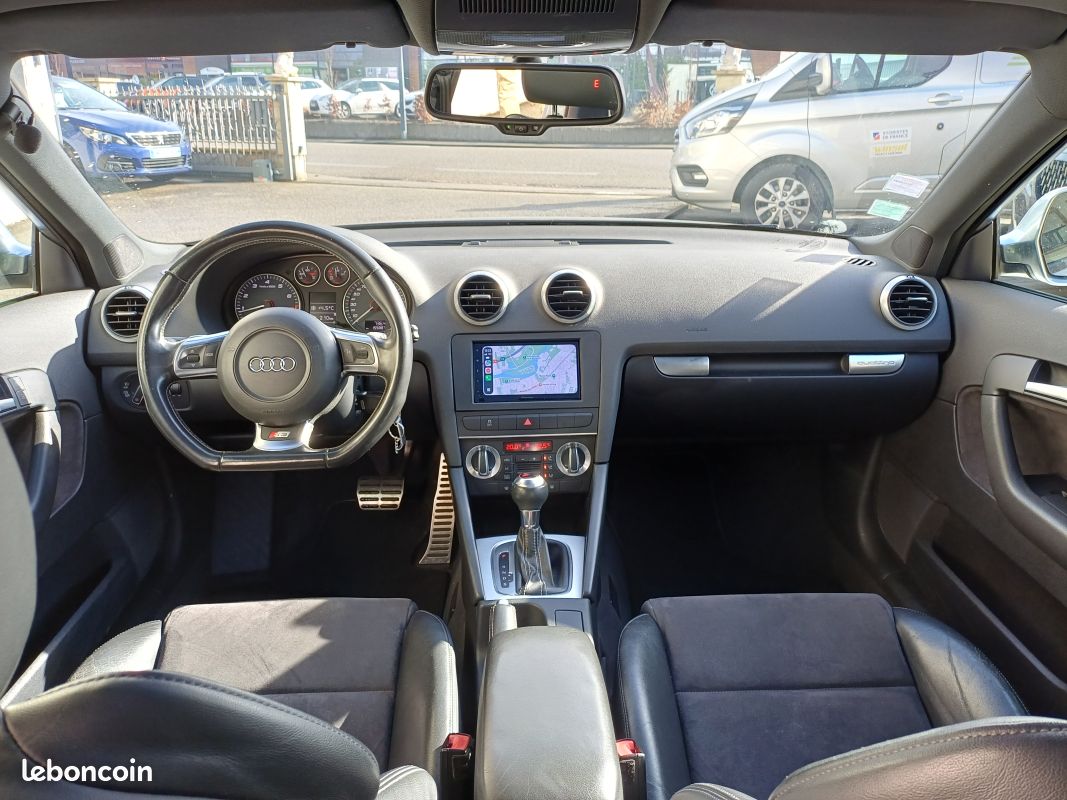 Audi s3 2.0 tfsi sportback quattro 265 ch gps -carplay - toit ouvrant pano (image 9)