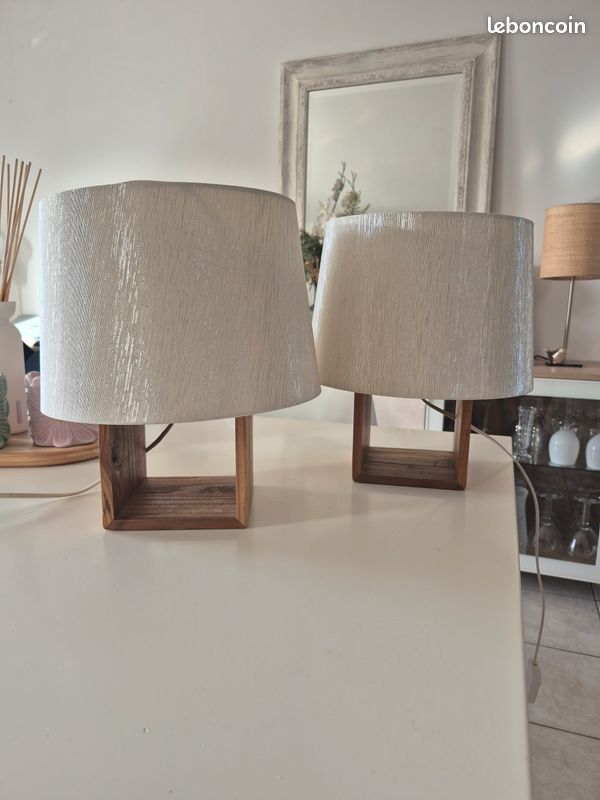 Lot de 2 lampes à poser (image 2)