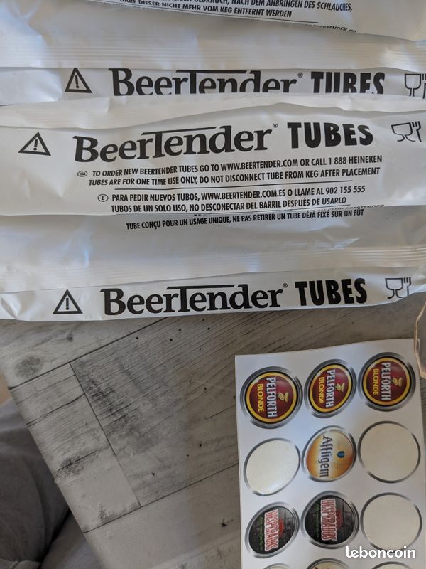 Tireuse à bière KRUPS avec 8 tubes de recharge et la notice (image 10)