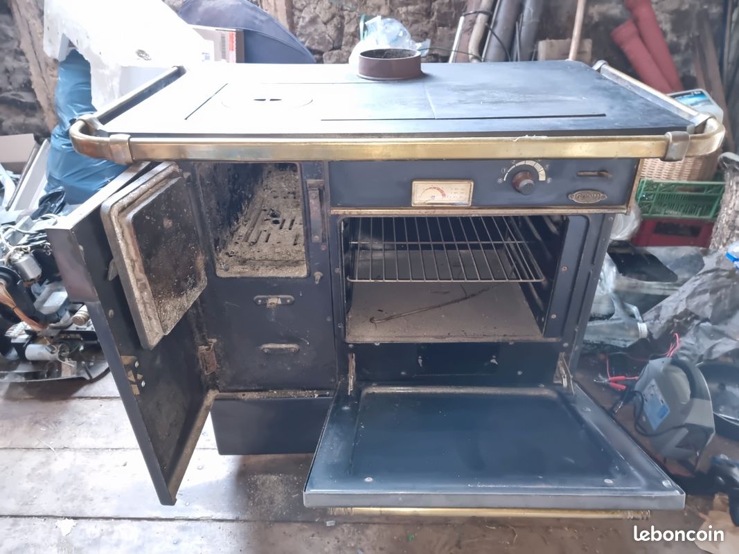Cuisiniere à bois + bouilleur Godin 5765 Électroménager — free download