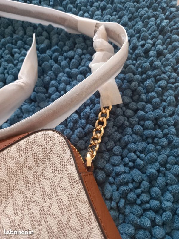 Sac bandouliere marron vanille (image 4)