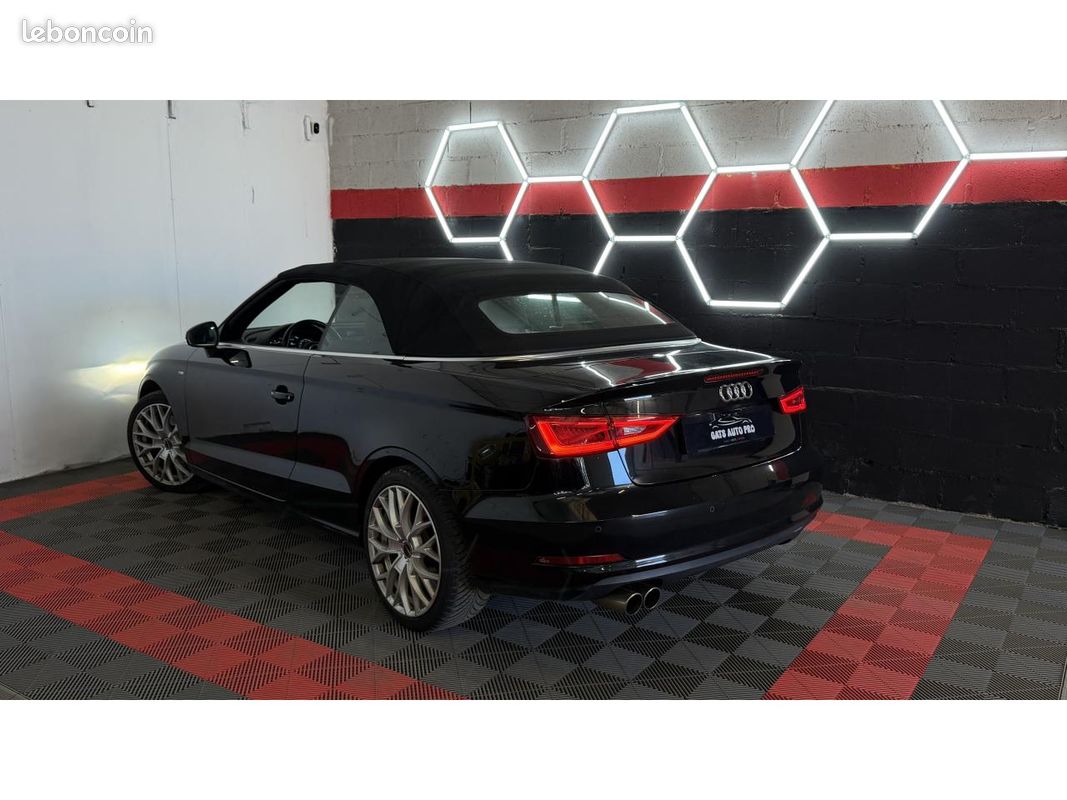 AUDI A3 Cabriolet 1.8 TFSI - 180 - BV S-Tronic 7 8V CABRIOLET S Line PHASE 1 (image 3)