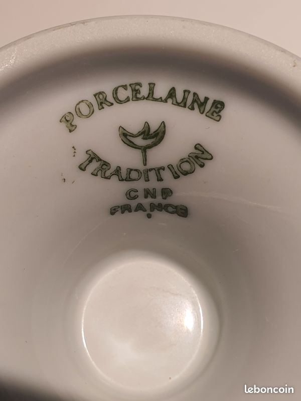 Lot de 7 mazagrans en porcelaine (image 5)