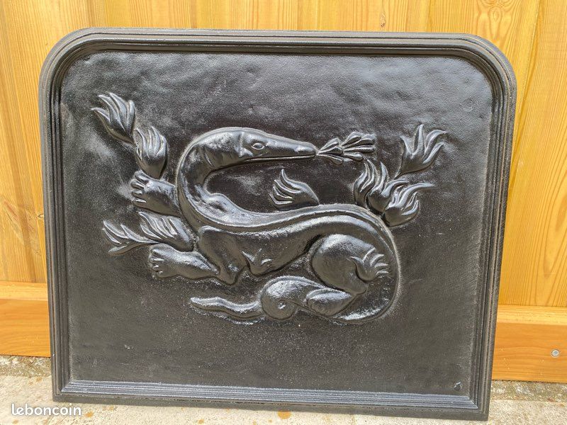 Plaque de cheminée fonte (image 1)