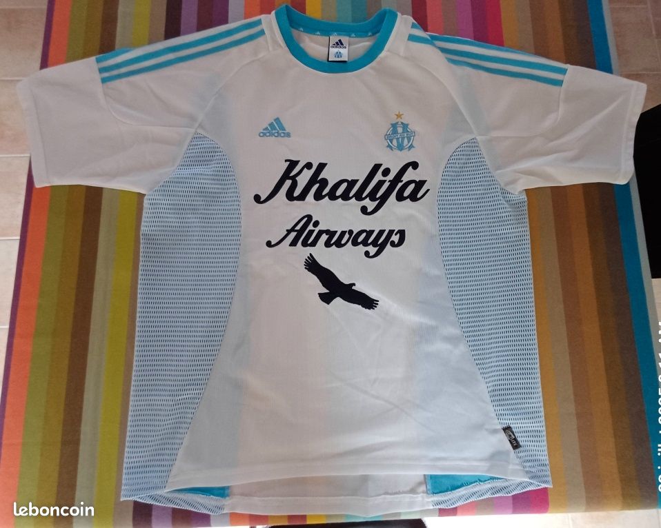 Maillot De Foot OM Taille XL - état Correct Pour Collection