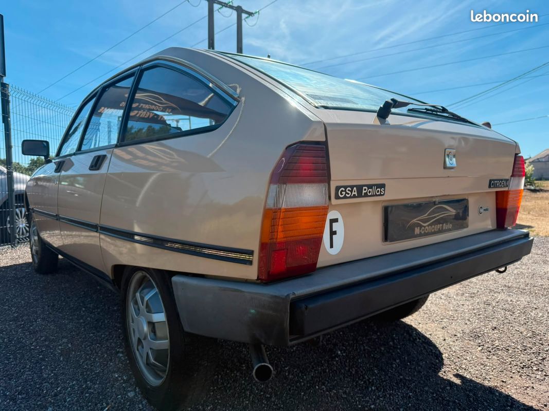 CITROËN GS PALLAS 1.3 65 CV - 48.000 KM d'origine - Financement à partir de 135e/Mois (image 7)
