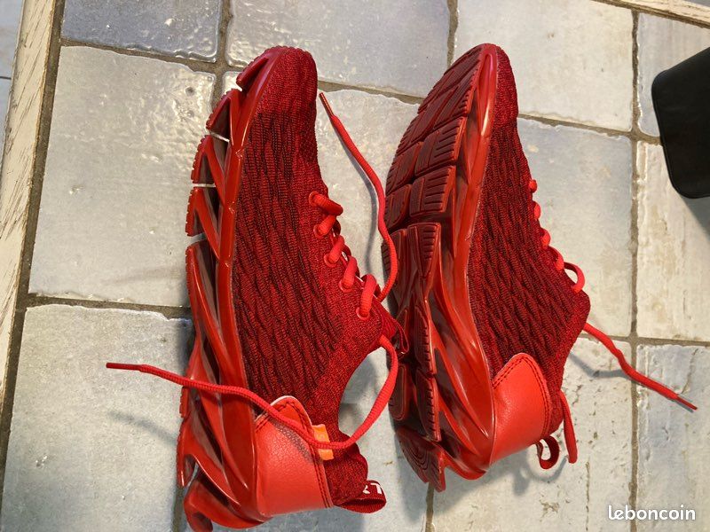 Chaussures SPARCO S-Pole Rouge Et Bleu Pour Homme Sur