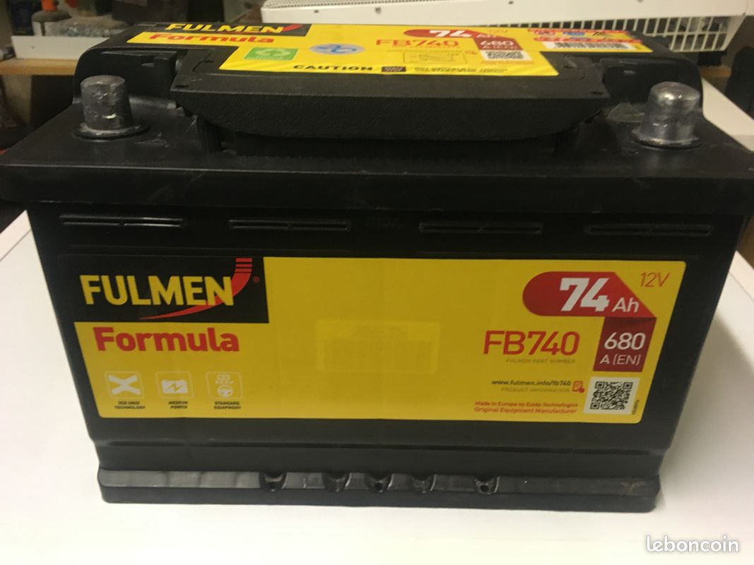 Batteria auto 74Ah - Fulmen by EXIDE 12V 74Ah 680A