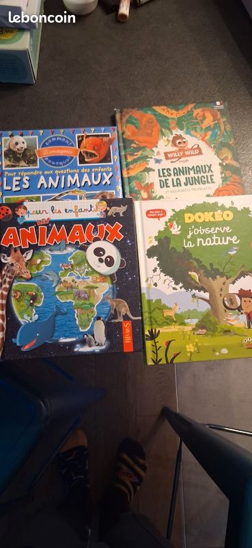 Lot de livres sur les animaux (image 1)