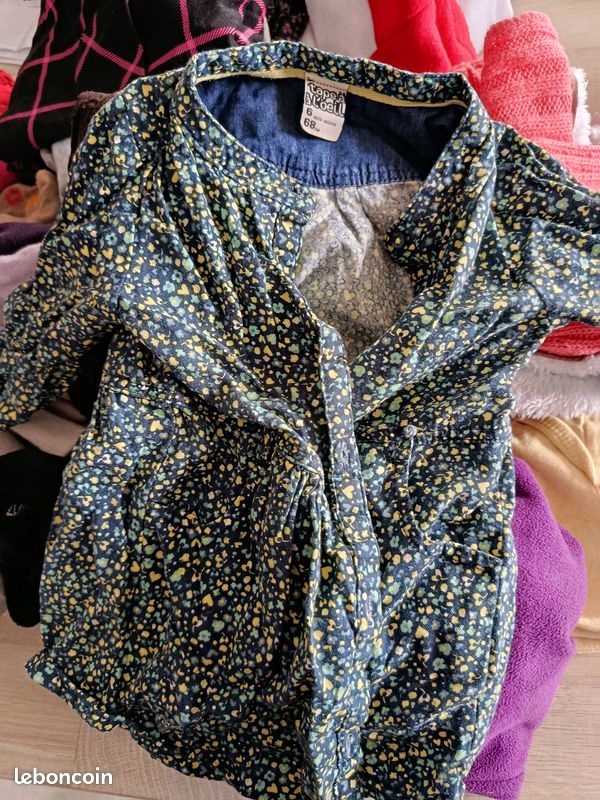 Gros lot vêtements filles 6mois (image 4)