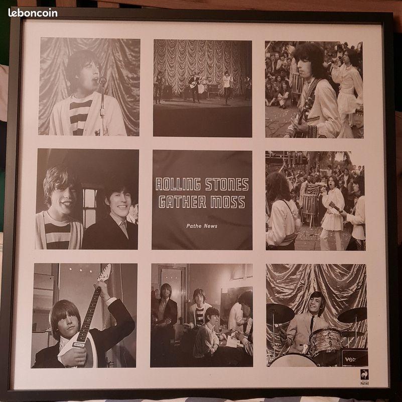 Poster affiche British Pathé des Rolling Stones (image 1)