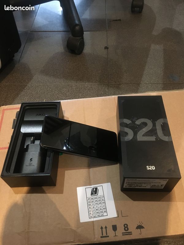 Samsung galaxy s20 tout neuf jamais utilisé avec facture et garantie (image 1)