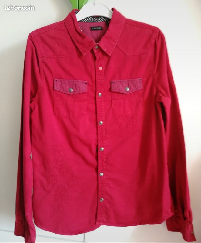 Chemise IKKS garçon neuve, 10 ans (image 1)