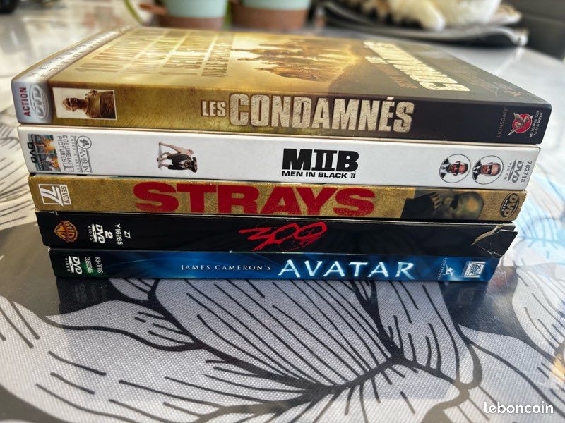 Lot de 5 DVD avec boite cartonné (image 3)