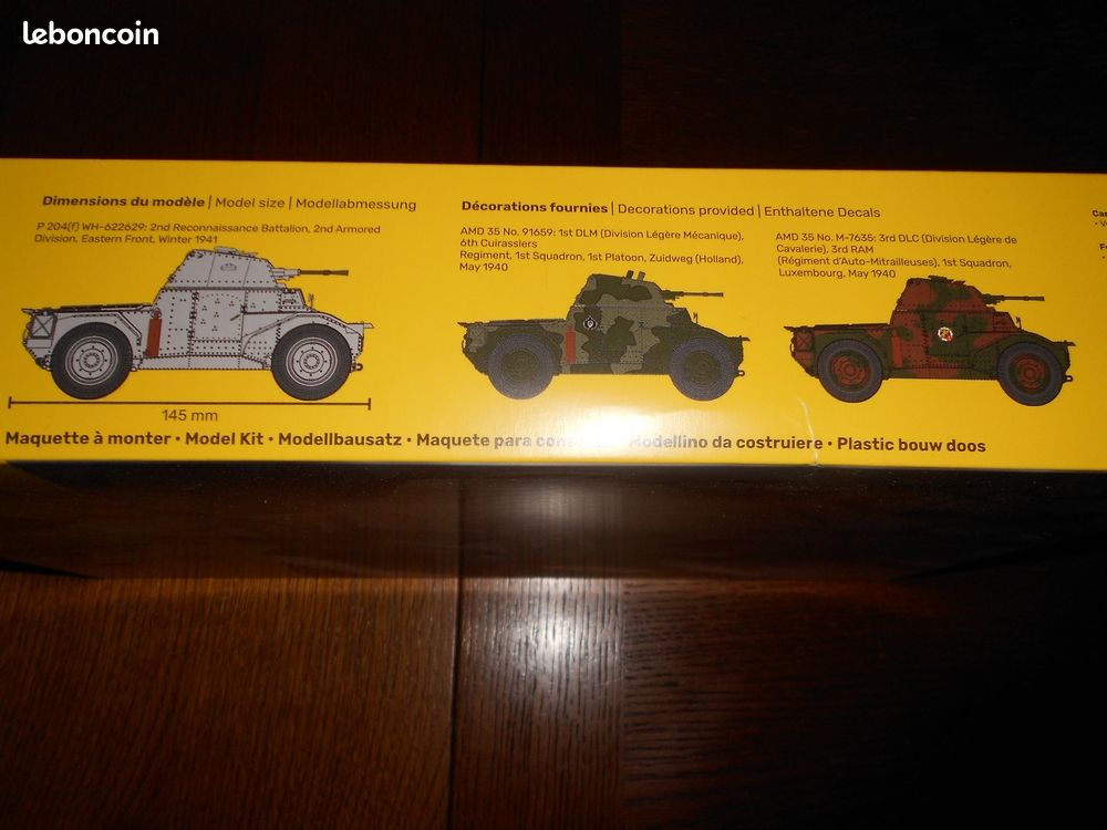 MAQUETTE 1/35 ALBY Miniature Ref 326 Panhard 178 EUR 29,90 - FR