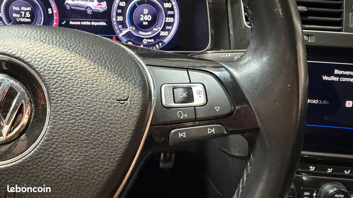 VOLKSWAGEN GOLF ALLTRACK 2.0 TDI 184CH 4MOTION DSG7 - PAS D'ADBLUE - CARPLAY CAM DE RECUL - ATTELAGe (image 25)