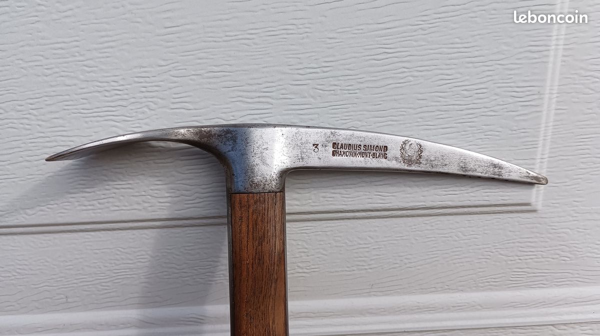 Piolet Claudius Simond Chamonix – Occasion – Modèle Alpinisme