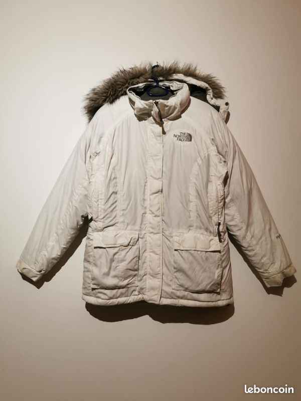 Veste de Ski Doudoune Femme The North Face HyVent L Blanche