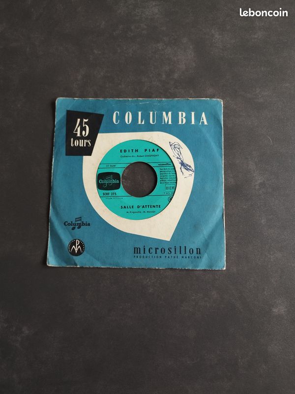 Collection - Disques Françoise Hardy & Edith Piaf 45 Tours – Réf 111 (image 5)