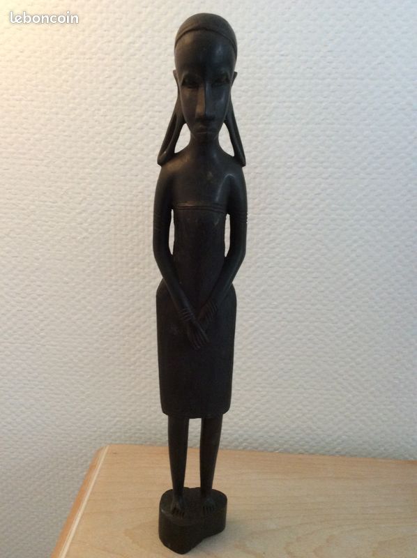 Très belles Sculptures anciennes de couple Africain (image 3)