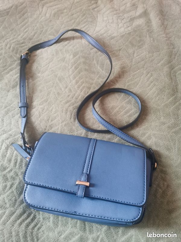 Petit sac à main bandoulière bleu Accessoires Bagagerie