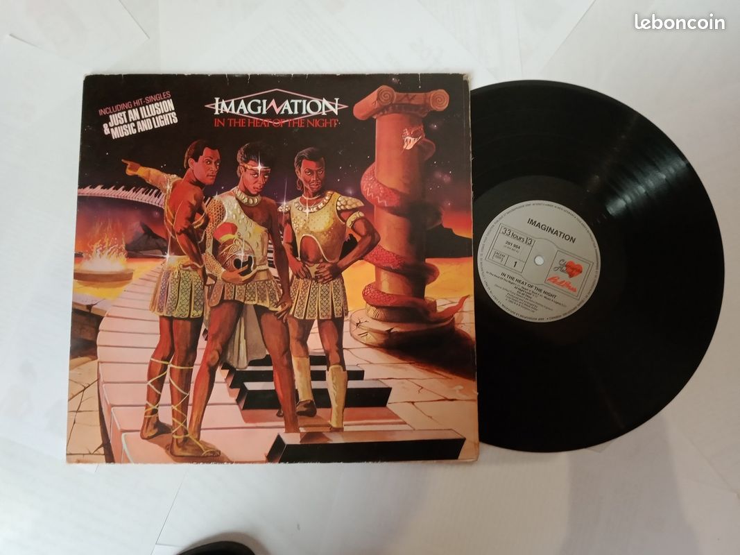 Albums disques vinyls originaux imagination (image 1)