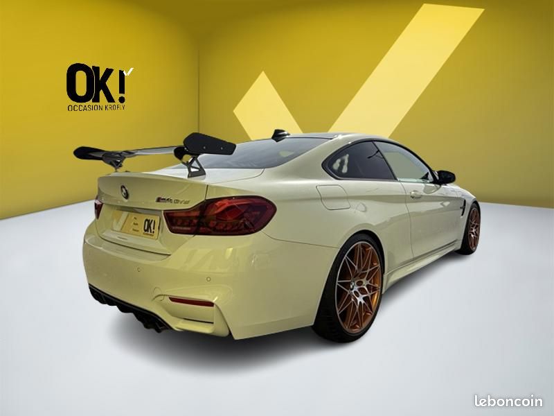 BMW M4 Coupé Série GTS 3.0 500 GPS Radar 1ère main Carbone Régul Clim (image 5)