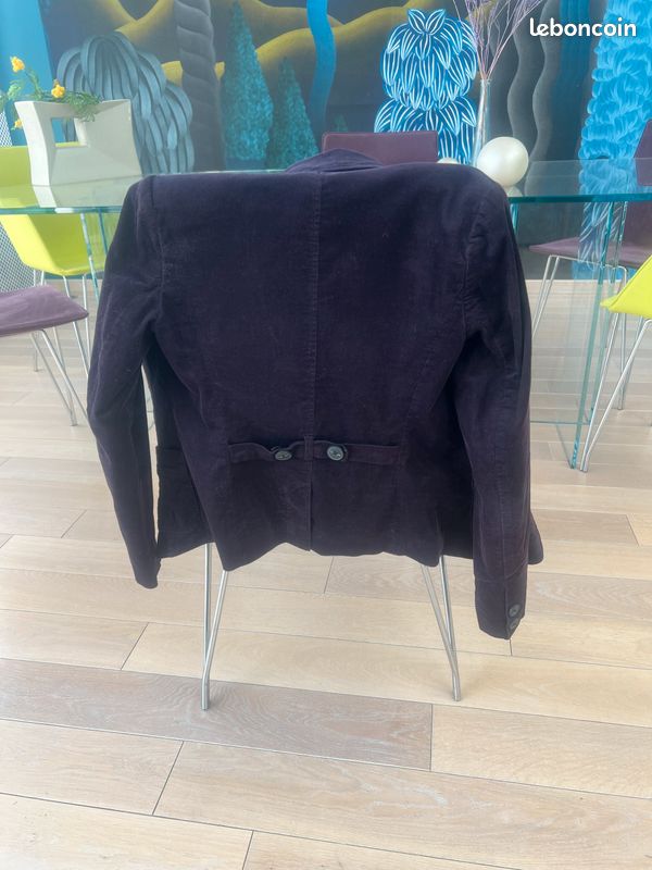 Veste velours femme IKKS Taille 38 (image 2)