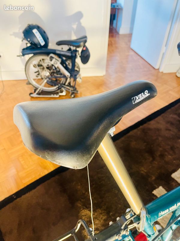 Mini vélo cargo pliant Muli Muskel - Jaune