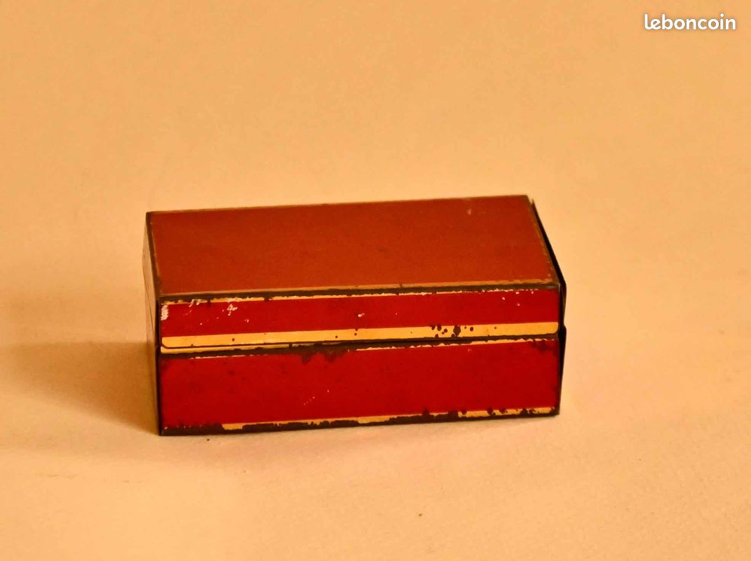 Ancien étui De Transport Remington – Années 50 – Rouge Et Or – Angleterre