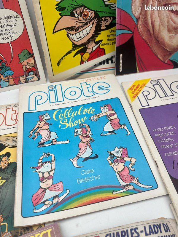 Lot de 13 anciens magazines - Pilote (image 8)
