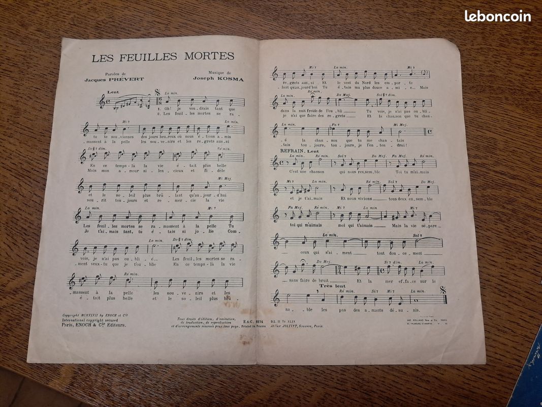 Partitions de musiques (image 8)
