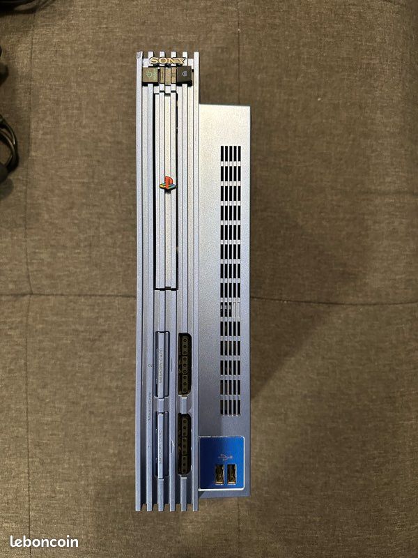 Console PS2 Sony Aqua Blue SCPH-50004 - PAL - 3 Manettes, 2 Cartes Mémoire