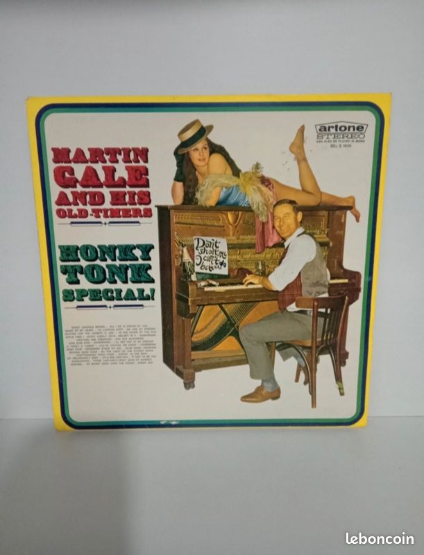 Vinyle 33t Martin Gale And His Old-Timers - Honky Tonk Special (image 2)